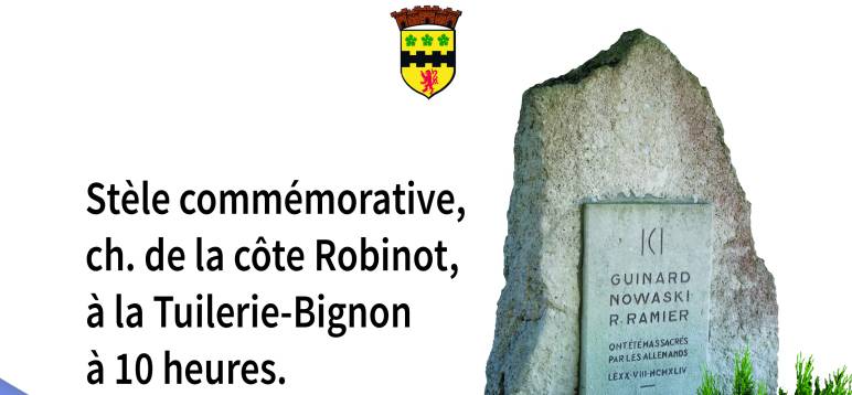 Affiche hommage aux Fusillés de la Tuilerie