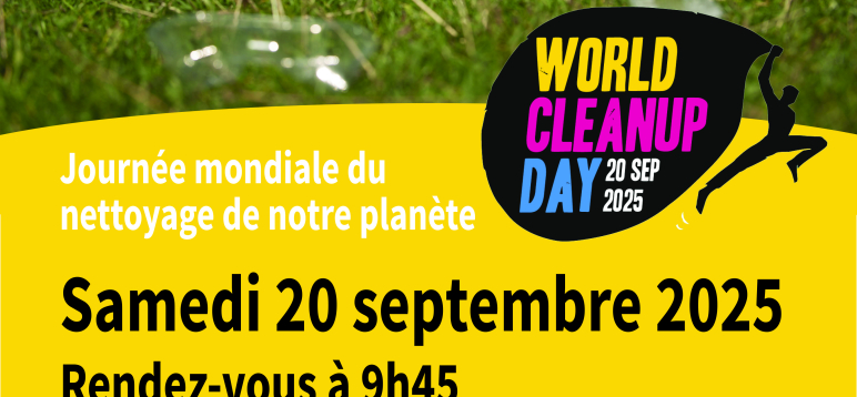 Affiche World Cleanup Day 2025