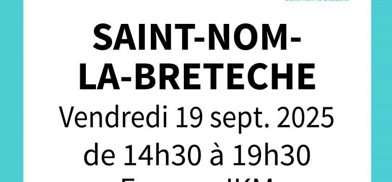 Affiche Don du sang 19 septembre 2025