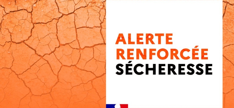 Visuel alerte renforcée sécheresse