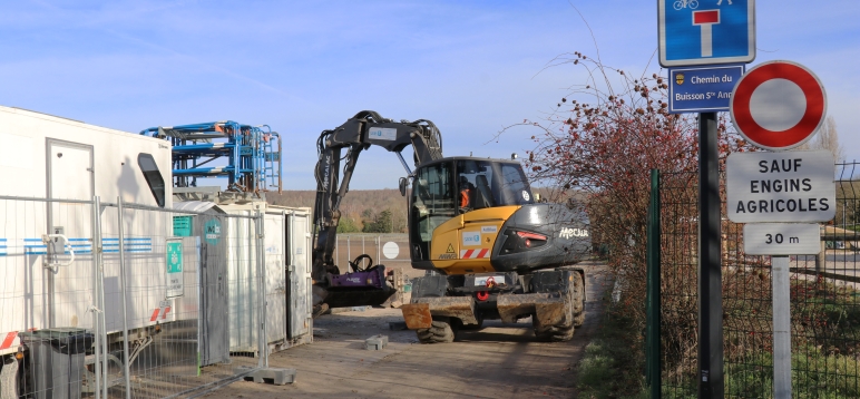 Travaux assainissement zone Ouest