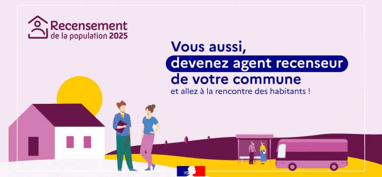 Appel à candidature recensement population