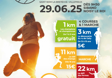Affiche Trails de la Plaine 2025