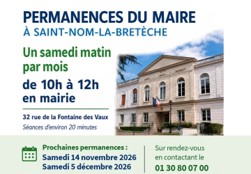 Permanence du Maire