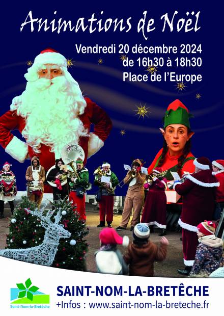 Affiche animations de Noël 2024