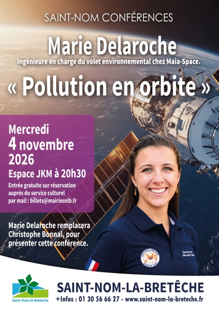 1ère Conférence sur l'espace assurée par Marie Delaroche