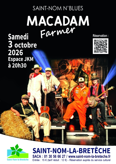Affiche spectacle Macadam Farmer