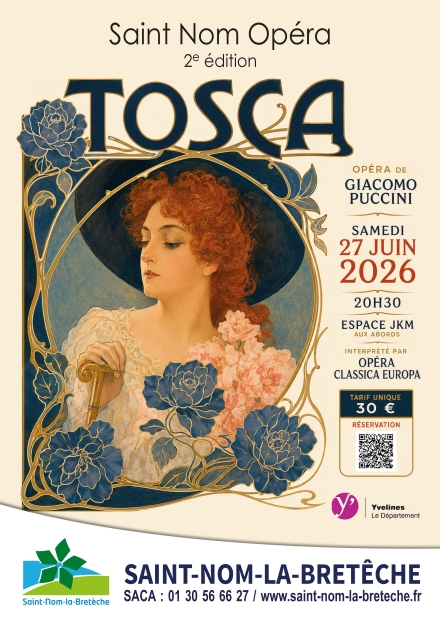 Affiche Opéra Tosca