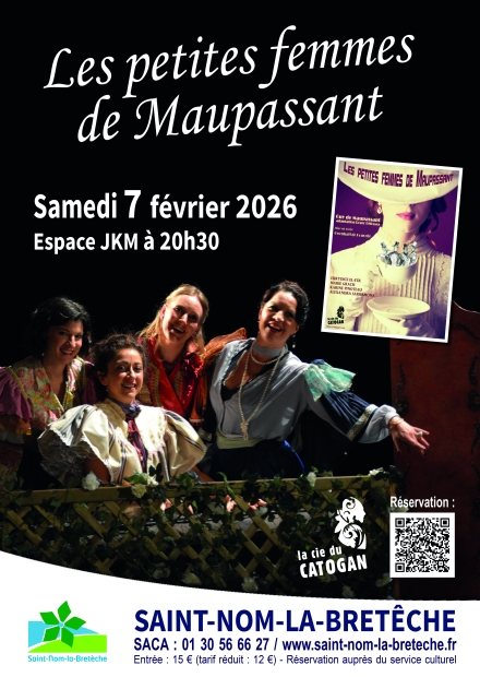Affiche Les Petites Femmes de Maupassant