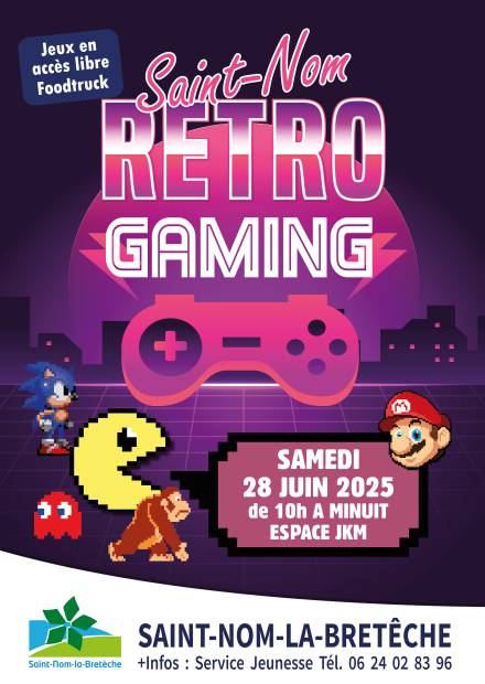 Affiche Retrogaming 2025