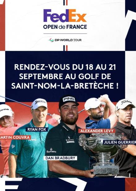 Affiche FedEx Open de France 2025