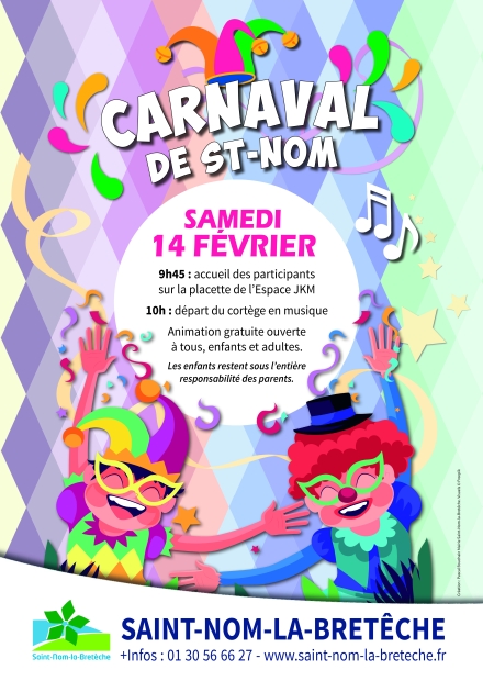 Affiche carnaval 2026