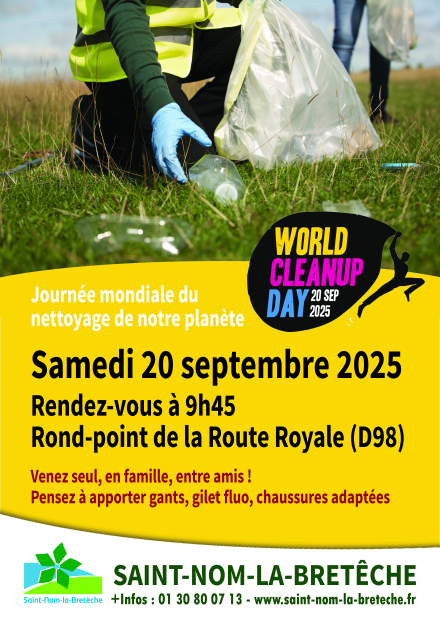 Affiche World Cleanup Day 2025