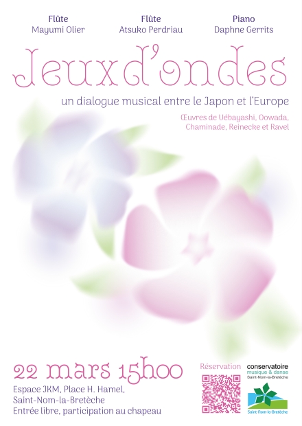 Affiche Jeux d'Ondes du Conservatoire