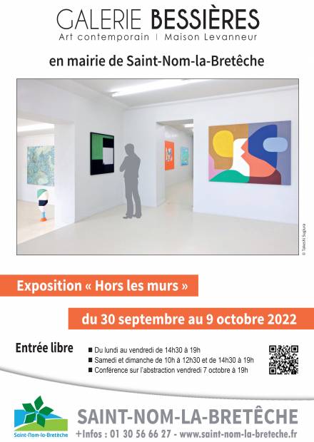 Affiche Expo Galerie Bessières