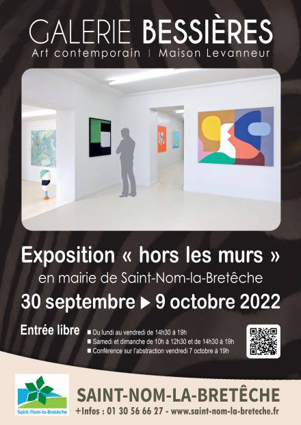 Affiche Expo Galerie Bessières