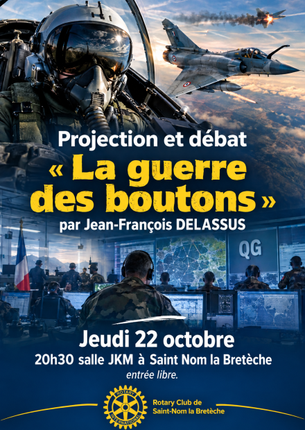 Affiche conférence Club Rotary