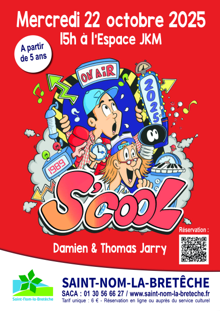 Affiche spectacle S'cool des Frères Jarry