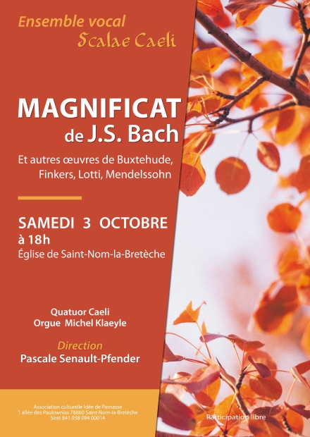 Affiche spectacle Magnificat par Scalae Caeli