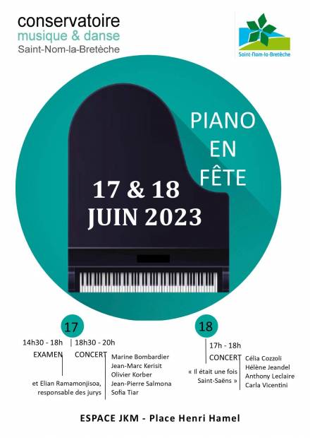 Affiche week-end Piano