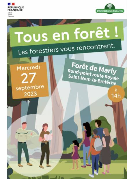 Affiche opération "Tous en forêt"