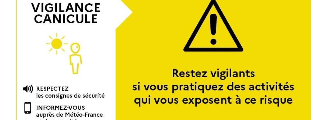 Alerte canicule niveau jaune