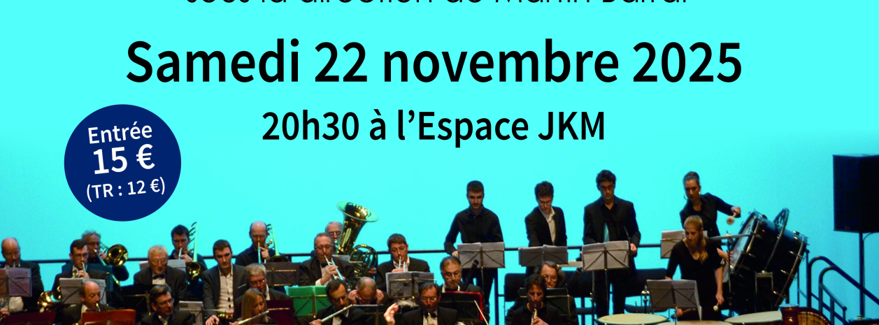 Affiche concert symphonique Campus d'Orsay