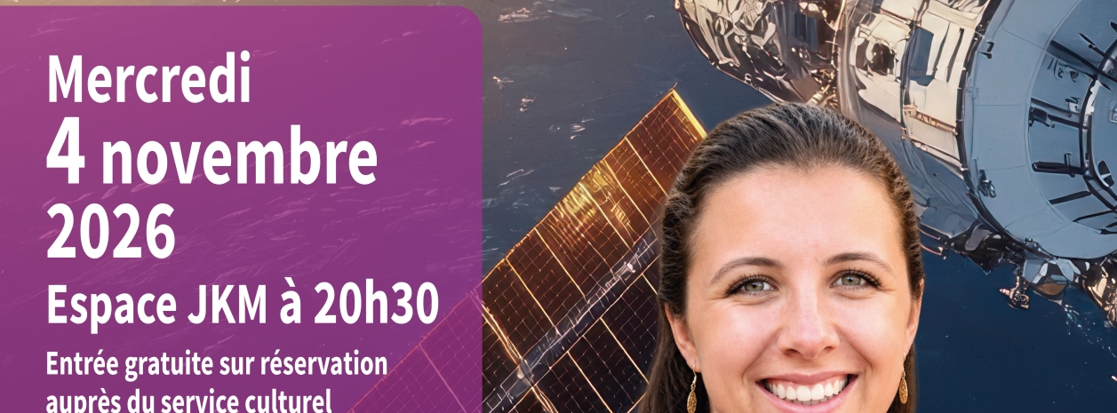 1ère Conférence sur l'espace assurée par Marie Delaroche
