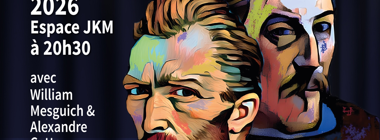 Affiche spectacle "Gauguin / Van Gogh"