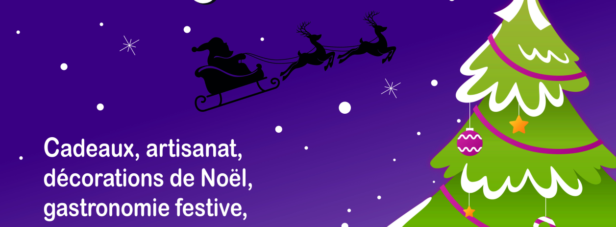 Affiche Marché de Noël 2025