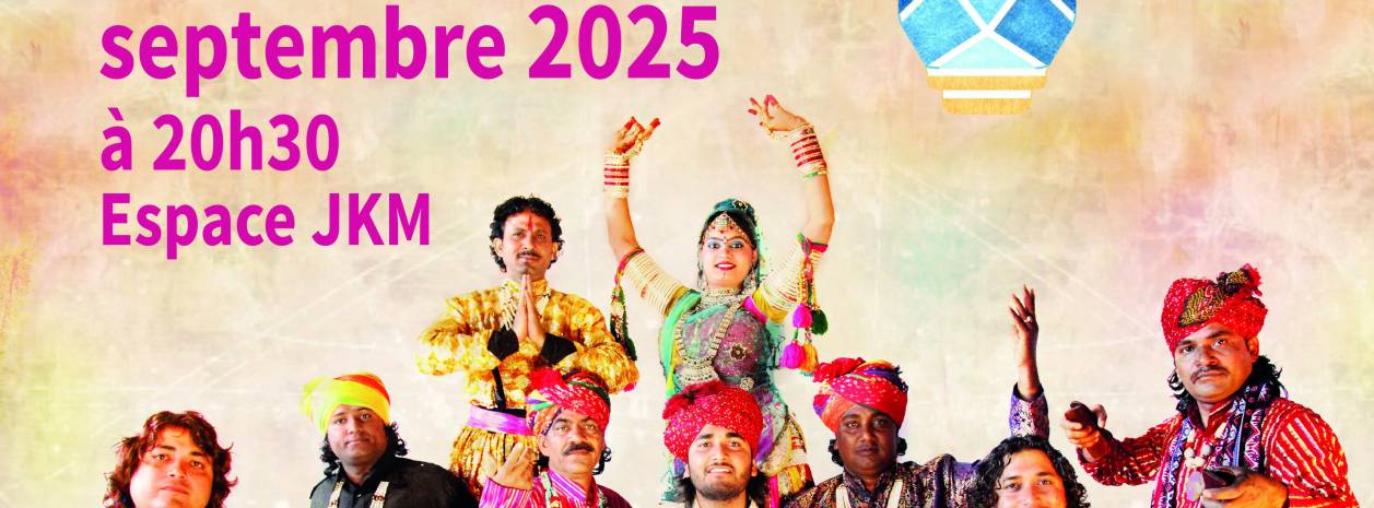 Affiche spectacle Dhoad gypsies of Rajasthan