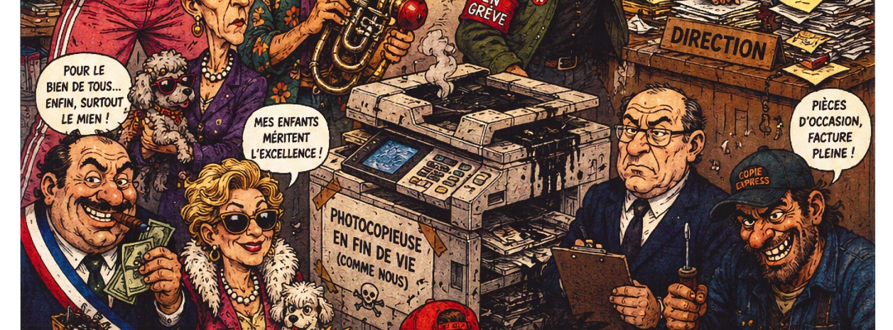Affiche Vivement les vacances