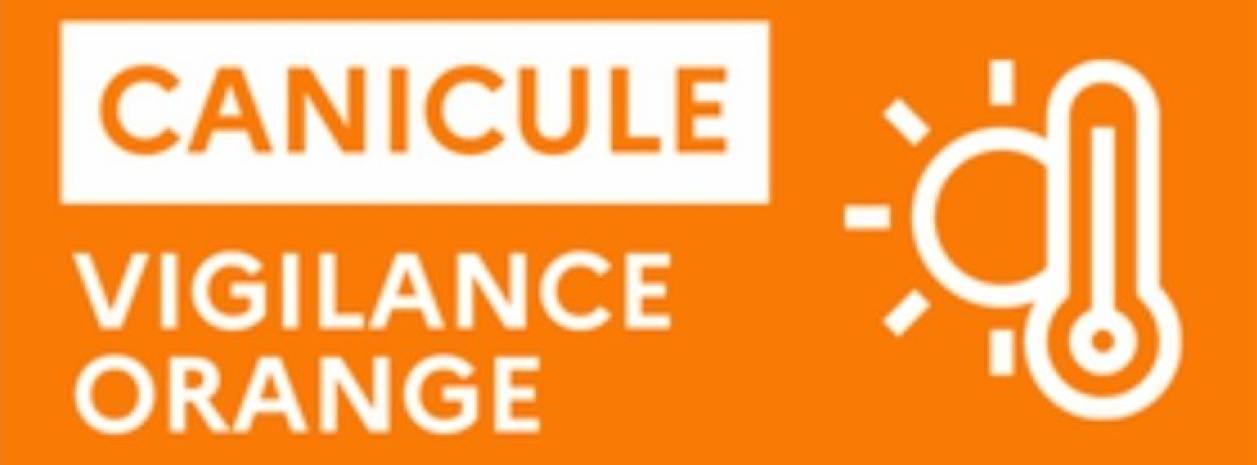 Alerte canicule niveau orange