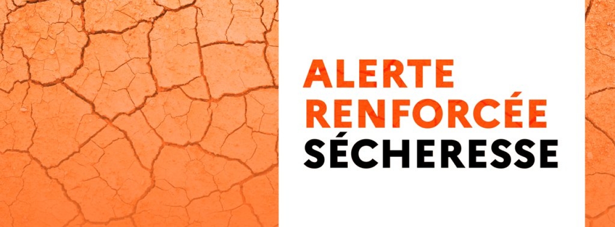 Visuel alerte renforcée sécheresse