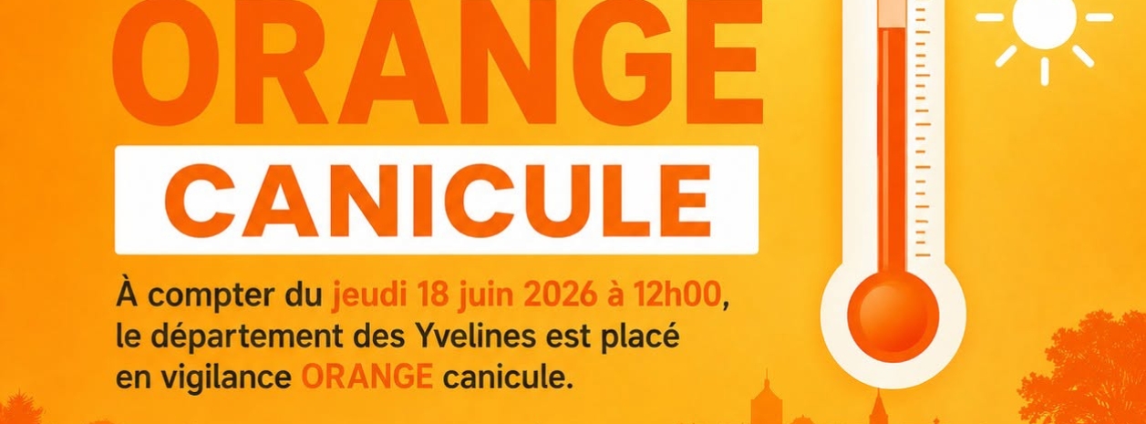 Vigilance canicule orange a/c du 18 juin 2026 midi