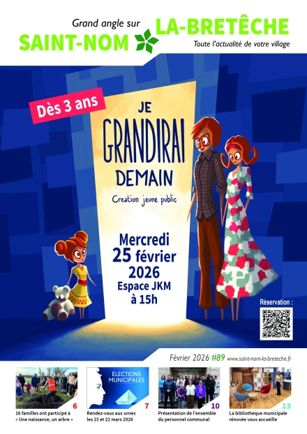 Magazine municipal Grand Angle n° 89 - Février 2026