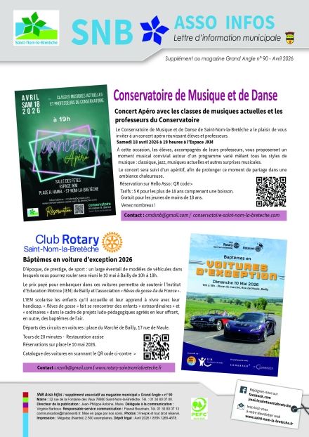 SNB Asso n° 90 - Avril 2026